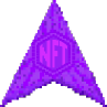 Spaceship with NFT inscription